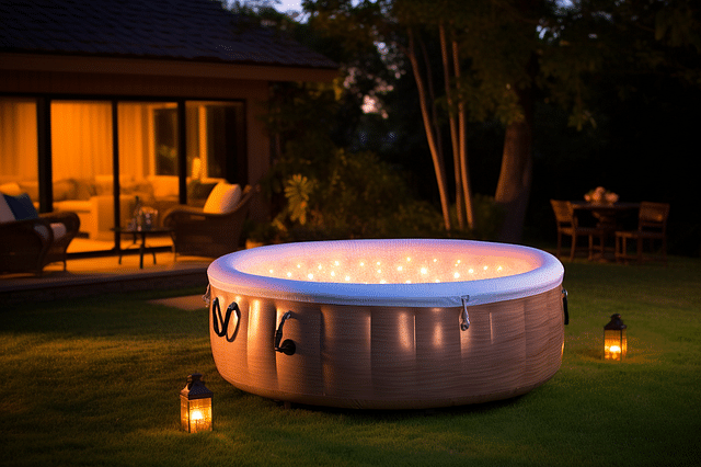 What to put under your inflatable hot tub? - Top Tips!
