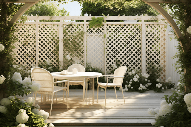 How can I create privacy in my backyard without sacrificing style?