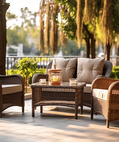 Luxury All-Weather Wicker Outdoor Furniture Luxury All-Weather Wicker Outdoor Furniture