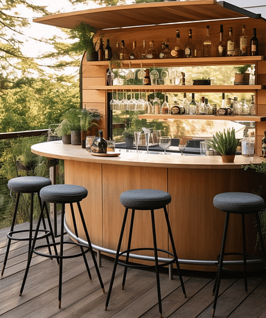 Outdoor Bar Sets for a Posh Garden Party