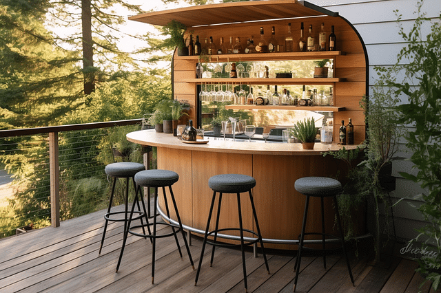 Outdoor Bar Sets for a Posh Garden Party
