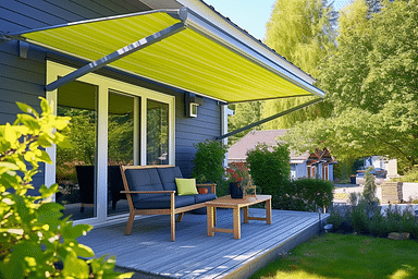 Palram - Canopia Feria Patio Cover - 10' x 18' - Gray