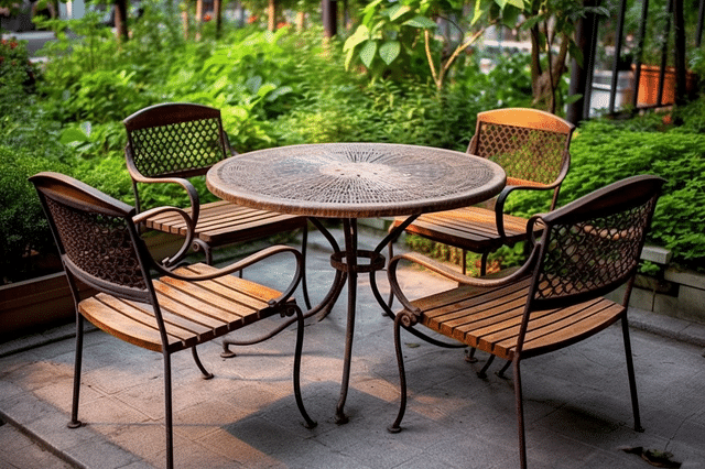 Preventing and Removing Rust from Outdoor Metal Furniture