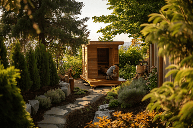 How to save money on building an outdoor sauna